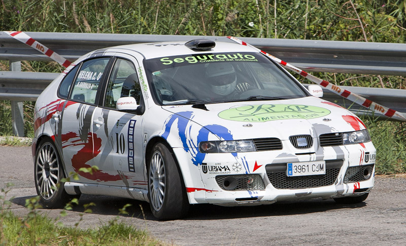 Victoria de Ángela Vilariño en el Rallysprint de Fitero y buena actuación de los pilotos navarros.
